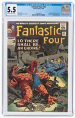 "FANTASTIC FOUR" #43 OCTOBER 1965 CGC 5.5 FINE-.