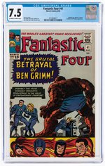 "FANTASTIC FOUR" #41 AUGUST 1965 CGC 7.5 VF-.