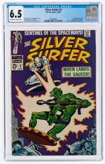 "SILVER SURFER" #2 OCTOBER 1968 CGC 6.5 FINE+.