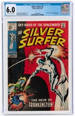 "SILVER SURFER" #7 AUGUST 1969 CGC 6.0 FINE.