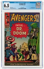 "AVENGERS" #25 FEBRUARY 1966 CGC 6.5 FINE+.