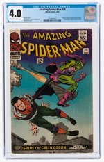 "AMAZING SPIDER-MAN" #39 AUGUST 1966 CGC 4.0 VG.