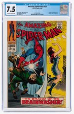 "AMAZING SPIDER-MAN" #59 APRIL 1968 CGC 7.5 VF-.