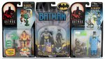 "ANIMATED BATMAN" FIGURES CREEEPER, MAD HATTER, BATMAN & CATWOMAN.