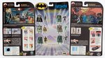 "ANIMATED BATMAN" FIGURES CREEEPER, MAD HATTER, BATMAN & CATWOMAN.