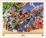 MARVEL COMICS - DYNAMIC FORCES LIMITED EDITION PRINT LOT OF FOUR.