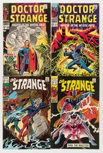 "DOCTOR STRANGE" SILVER AGE LOT OF FOUR ISSUES.