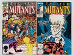 "NEW MUTANTS" LOT OF 34 ISSUES.