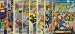 "AMAZING SPIDER-MAN" BRONZE AGE LOT OF 35 ISSUES.