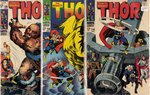 "THOR" SILVER AGE LOT OF 5 ISSUES.