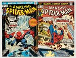 "AMAZING SPIDER-MAN" RUN OF 31 BRONZE AGE ISSUES.