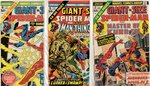 "GIANT-SIZE SPIDER-MAN" LOT OF 5 ISSUES.