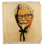 KENTUCKY FRIED CHICKEN LARGE STORE SIGN WITH COL. SANDERS.