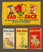 "SAD SACK COMIC TRANSFER PICTURES" LOT.