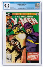 "UNCANNY X-MEN" #142 FEBRUARY 1981 CGC 9.2 NM-.