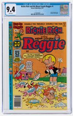 "RICHIE RICH AND HIS MEAN COUSIN REGGIE" #1 APRIL 1979 CGC 9.4 NM.