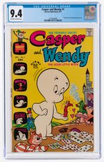 "CASPER AND WENDY" #1 SEPTEMBER 1972 CGC 9.4 NM.