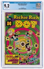 "RICHIE RICH & DOT" #1 OCTOBER 1974 CGC 9.2 NM-.