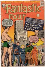 "FANTASTIC FOUR" #9 DECEMBER 1962 GOOD-.