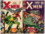 "X-MEN" #29-34 RUN OF SIX SILVER AGE ISSUES.