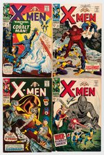 "X-MEN" #29-34 RUN OF SIX SILVER AGE ISSUES.