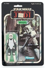 "STAR WARS: RETURN OF THE JEDI" BIKER SCOUT 65 BACK-B CARD.