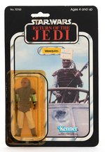 "STAR WARS: RETURN OF THE JEDI" WEEQUAY 77 BACK-A CARD.