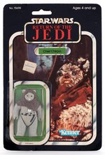 "STAR WARS: RETURN OF THE JEDI" CHIEF CHIRPA 65 BACK-B CARD.