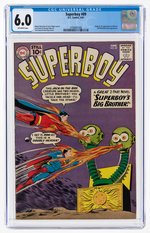 "SUPERBOY" #89 JUNE 1961 CGC 6.0 FINE (FIRST MON-EL).