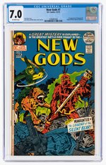 "NEW GODS" #7 FEBRUARY-MARCH 1972 CGC 7.0 FINE/VF (FIRST STEPPENWOLF).