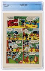 "FOUR COLOR" #427 OCTOBER 1952 CGC 7.5 VF- (MICKEY MOUSE).