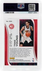 2018 PANINI CHRONICLES TRAE YOUNG #631 ROOKIE CARD PSA MINT 9.