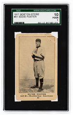 1917 H801-8 BOSTON STORE EDDIE FOSTER #51 SGC 10 POOR 1.