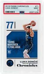 2018 PANINI CHRONICLES LUKA DONCIC #71 ROOKIE CARD PSA MINT 9.