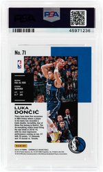 2018 PANINI CHRONICLES LUKA DONCIC #71 ROOKIE CARD PSA MINT 9.