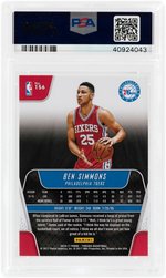 2018 PANINI THREADS BEN SIMMONS #156 ROOKIE CARD PSA GEM MINT 10.