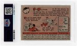 1958 TOPPS TED WILLIAMS (HOF) #1 PSA VG-EX 4.