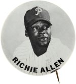 1960s RICHIE ALLEN PM10 STADIUM BUTTON.