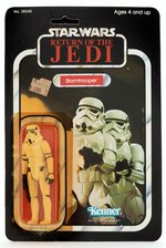 "STAR WARS: RETURN OF THE JEDI" STORMTROOPER 77 BACK-A CARD.