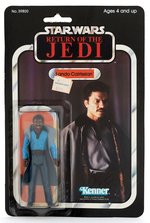 "STAR WARS: RETURN OF THE JEDI" LANDO CALRISSIAN 65 BACK-B CARD.