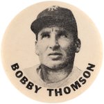 1950s BOBBY THOMSON PM10 STADIUM BUTTON.