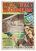 “DICK TRACY VS. CRIME INC.” SERIAL ONE-SHEET