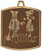 1976 "PHILADELPHIA PHILLIES WORLD SERIES" PHANTOM PRESS CHARM.