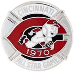 "1970 CINCINNATI ALL STAR GAME" BASEBALL PRESS PIN.