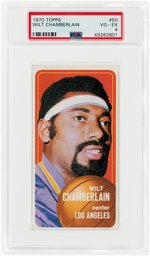 1970 TOPPS WILT CHAMBERLAIN (HOF) #50 PSA VG-EX 4.