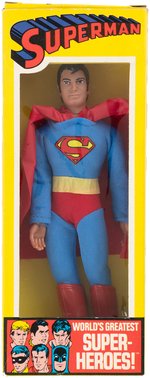MEGO "WORLD'S GREATEST SUPER-HEROES" SUPERMAN BOXED ACTION FIGURE.
