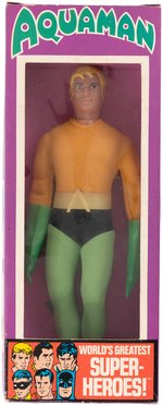 MEGO "WORLD'S GREATEST SUPER-HEROES" AQUAMAN BOXED ACTION FIGURE.