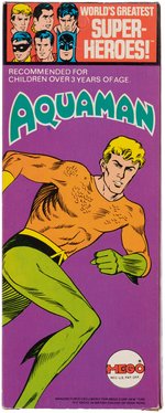 MEGO "WORLD'S GREATEST SUPER-HEROES" AQUAMAN BOXED ACTION FIGURE.