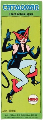 MEGO "WORLD'S GREATEST SUPER-GALS" CATWOMAN BOXED ACTION FIGURE.