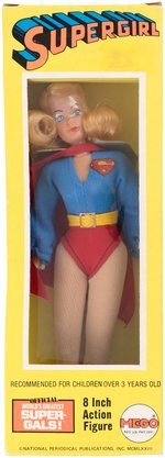 MEGO "WORLD'S GREATEST SUPER-GALS" SUPERGIRL BOXED ACTION FIGURE.